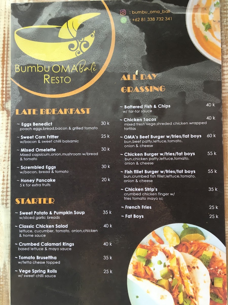 Bumbu Oma Bali Menu - Image 5
